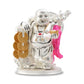 Silver Plated Laughing Buddha