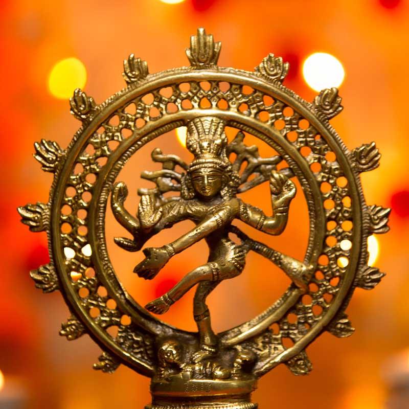 Antique Brass Natraj (Material: Brass)