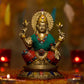 Antique Goddess Brass Laxmi idol