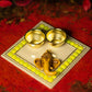 Yellow Sqaure Thali