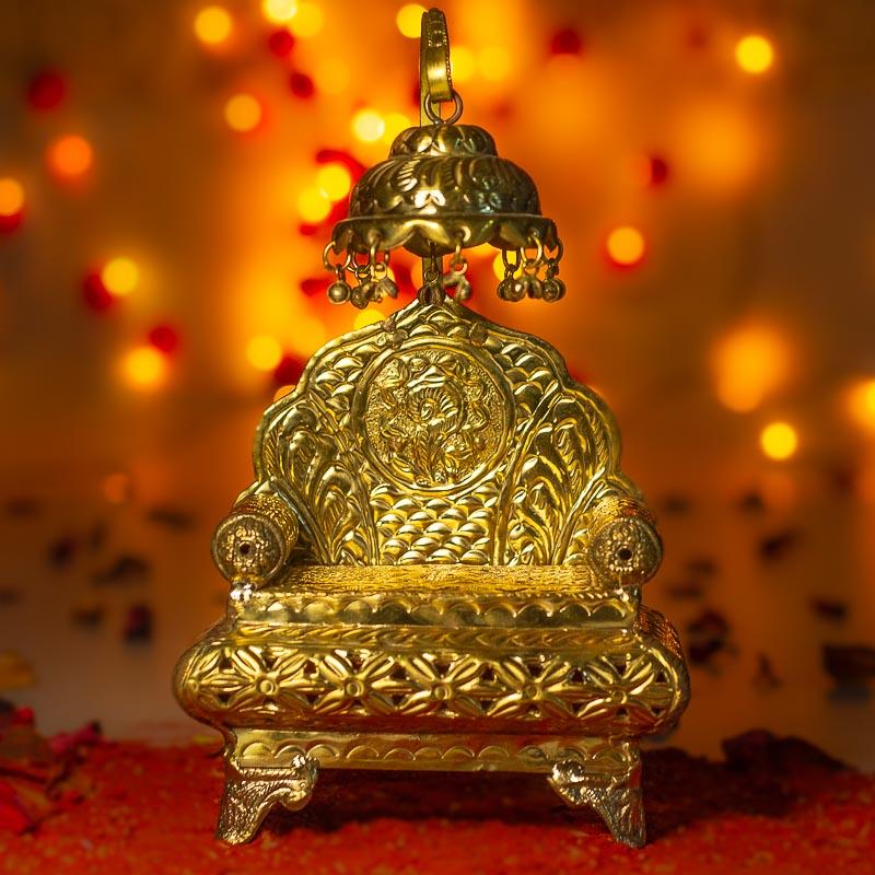 Brass Shinghasan