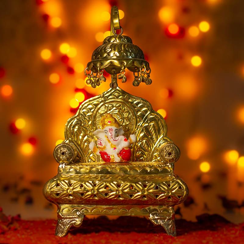 Brass Shinghasan