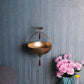 Ziba Brass Finish Hanging Urli