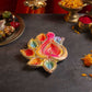 8INCH Eco Friendly Peacock Panch Jyot Diya