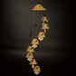 Exquisite Handmade Ceramic Yellow Wind Chime