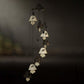 Beautiful Black-White Ceramic Wind Chime