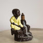 Little Monk Backflow Smoke Waterfall Incense Burner