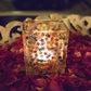 Dazzling Starry Glass Candle | Tealight Holder