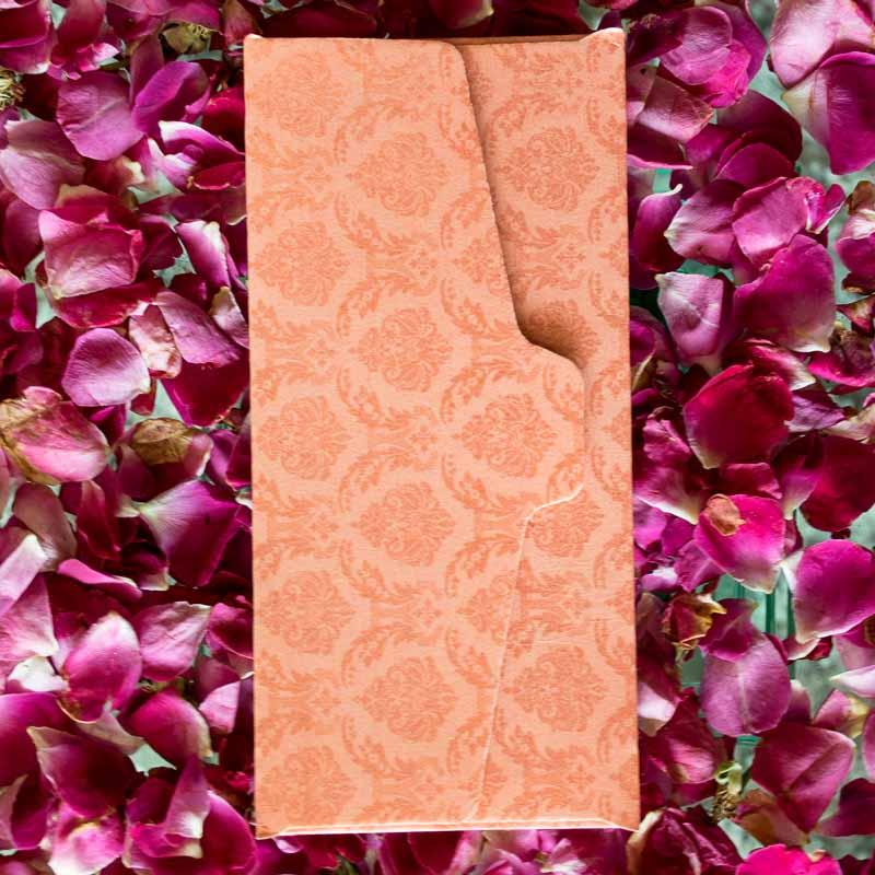 Orange Shagun Envelope (Pack of 5)