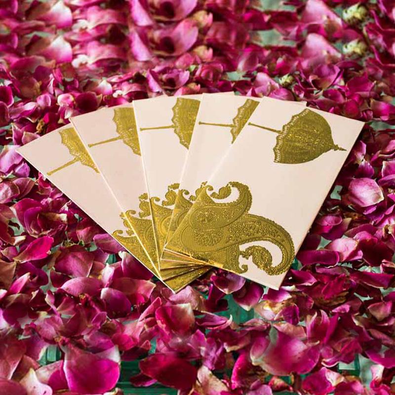 White Shagun Envelope (Pack of 5)
