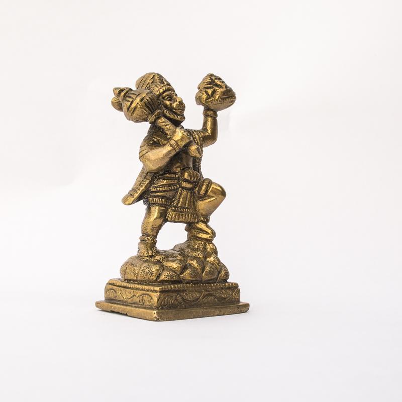 Beautiful Brass Hanuman Murti