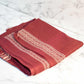 Ajrakh Border Print Cotton Maroon Dupatta