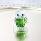 Green Crystal Owl Figurine Paperweight Table Centerpiece Home Décor