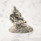 Antique Silver Metal Lord Ganesh Murti Showpiece