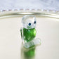 Green Crystal Owl Figurine Paperweight Table Centerpiece Home Décor