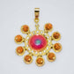 Nazar Dosh Pendant with 9 Rudraksha