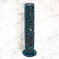 Handmade Leaves Motif Marble Incense Stick Holder