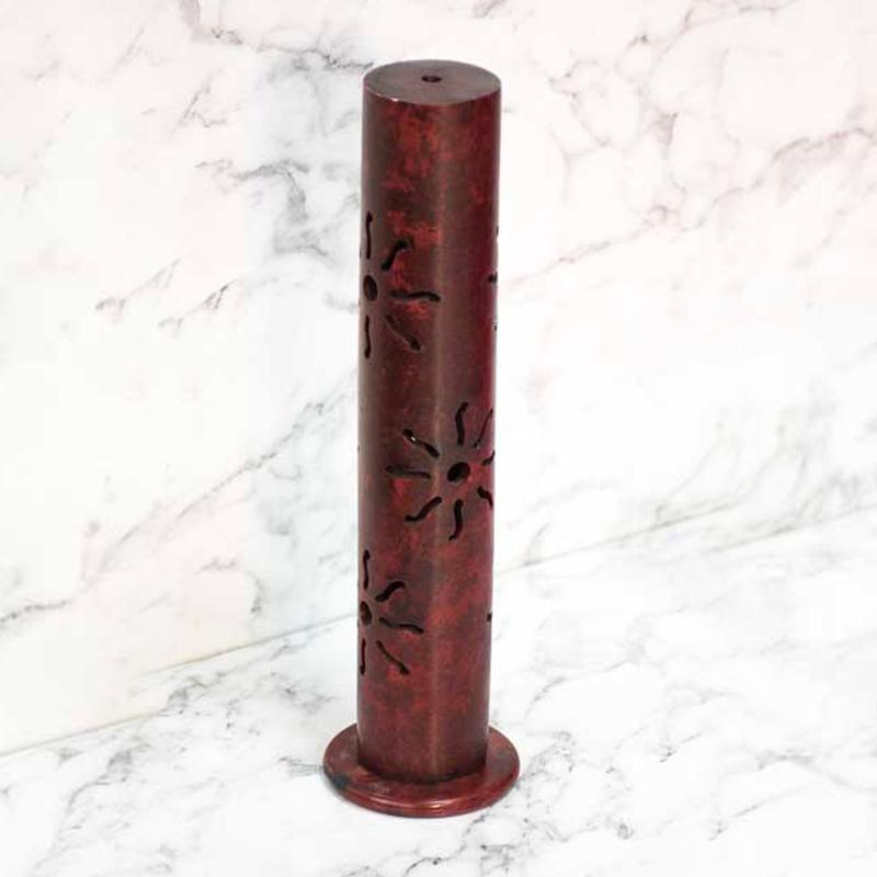 Handcrafted Sun Motif Marble Incense Stick Holder