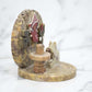 Auspicious Shivling Nandi Ganesh Marble Figurine