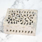 Stunning Marble Trinket Box with Lattice Work