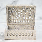 Stunning Marble Trinket Box with Lattice Work