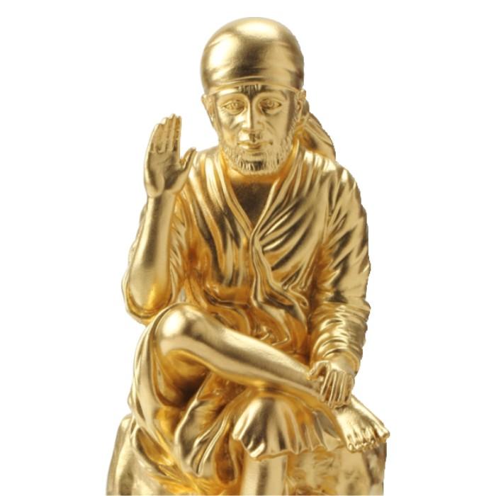 24K Gold Foil Sai Baba