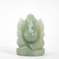 Elegant Green Aventurine Ganesha Showpiece
