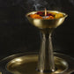 Antique Brass Urli/Floater on Stand for Home Decoration