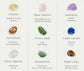 8 Powerful Healing Crystals Tumble Stone Set