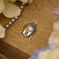 Aesthetic German Silver Buddha Head Pendant
