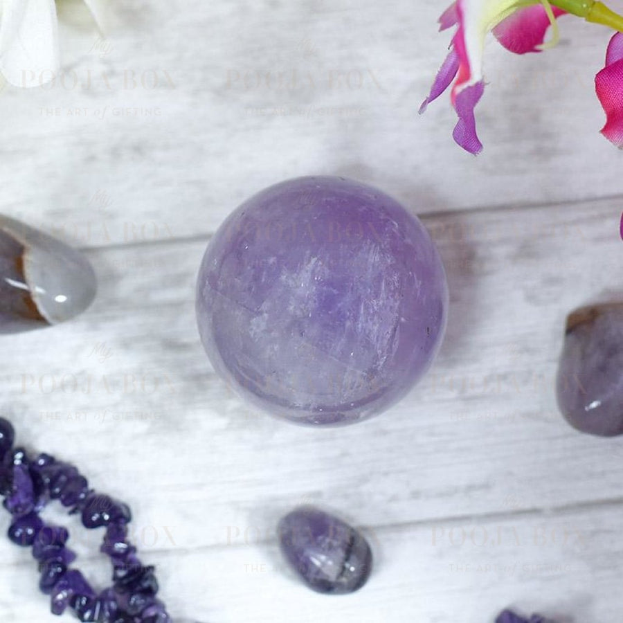 Amethyst Brazilian Natural Ball Reiki Balls