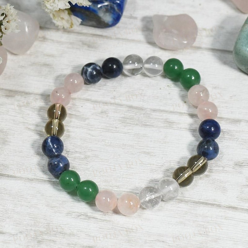 Anger Management Crystal Healing Bracelet Reiki