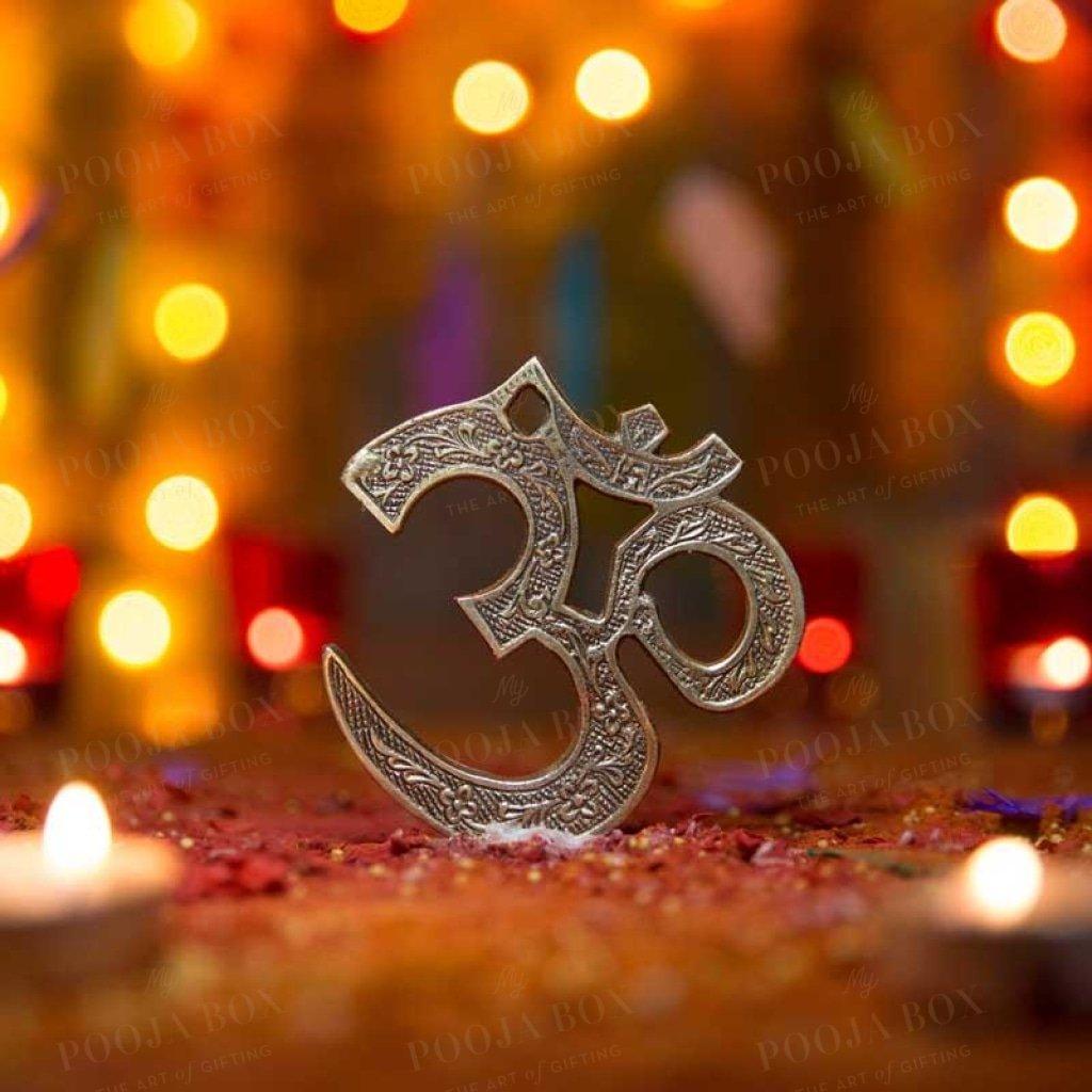 Antique Brass Om Home Decor