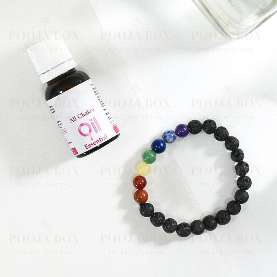 Aroma Therapy Bracelet For All Chakras Reiki