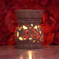 Artistic Handcrafted Floral Marble Aroma Diffuser T-Light Holder Diffusor