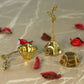 Aurum Floral Pooja Set Of 3 Items