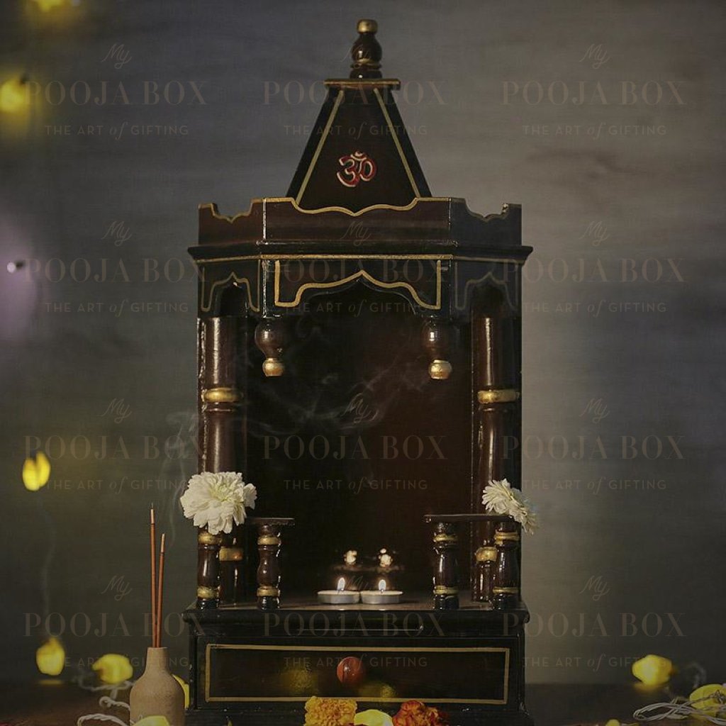Auspicious Pooja Mandir Temple