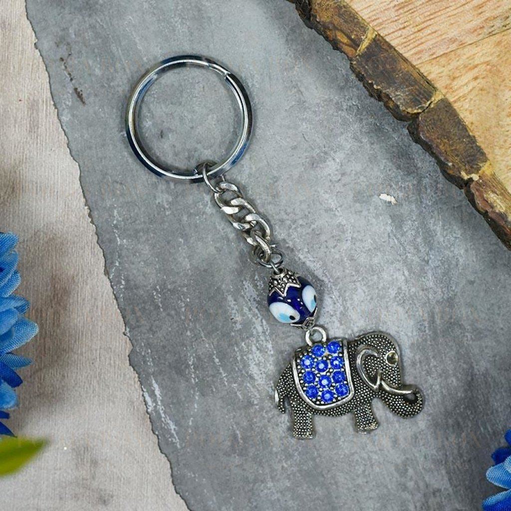 Beautiful Feng Shui Elephant Keychain