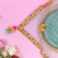 Bedazzle Blue Thali Cover Karwa Chauth