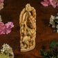 Blissful Cream Ganesha Decorative Showpiece Idol