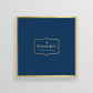 Large Blue Gift Box