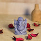 Calming Angelite Gemstone Ganesha Showpiece Reiki Products