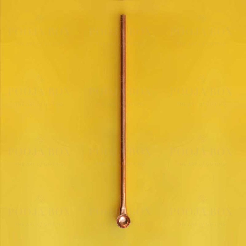 Copper Homa Sruva/ Spoon Pooja Items