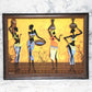 Dancing Ladies Painting For Decor Framed Paintings