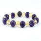 Citrine & Amethyst Healing Crystal Bracelet ⎮ Spirituality & Success
