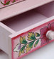 Pink Sheesham Wood Puja Mandir
