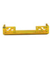 Yellow Wooden Pooja Mandir Shelf