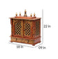 Elegant Sheesham Wood Pooja Mandir