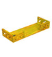 Yellow Wooden Pooja Mandir Shelf