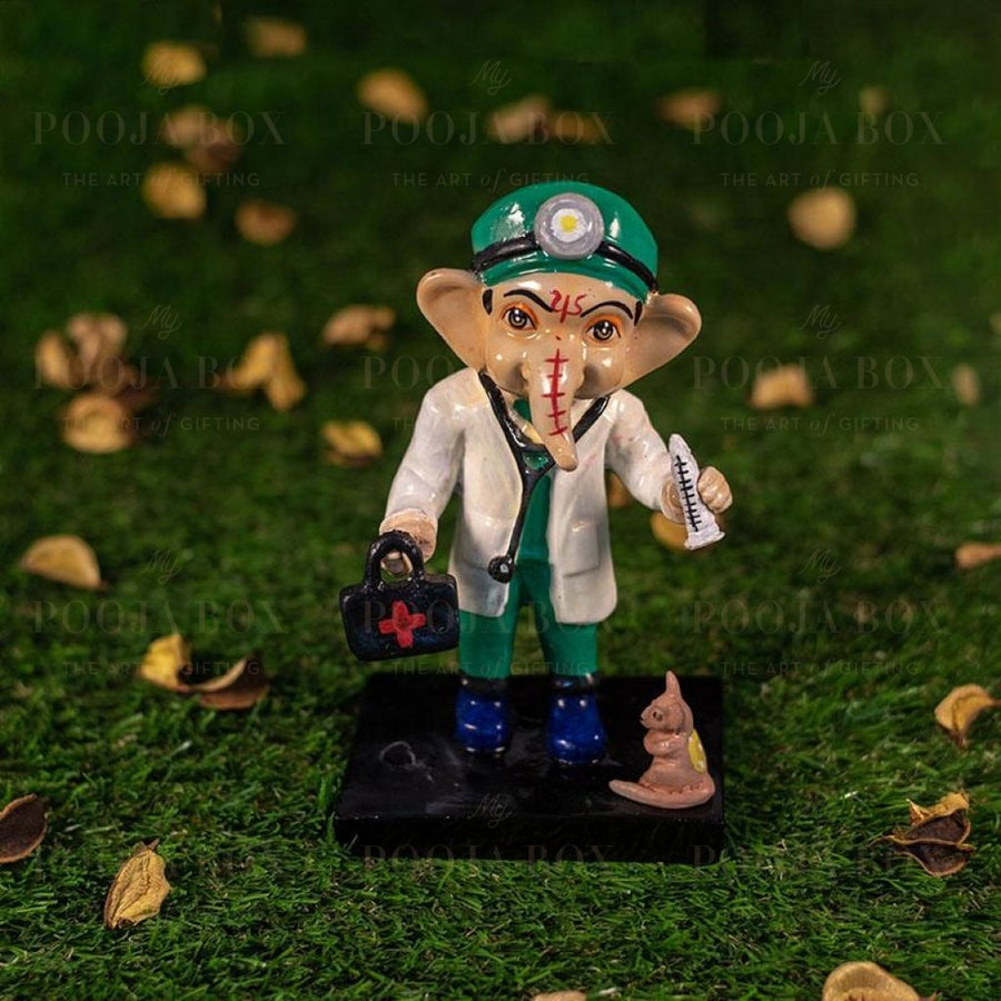 Doctor Ganesha Gift For Good Health From Sanju Movie Idol